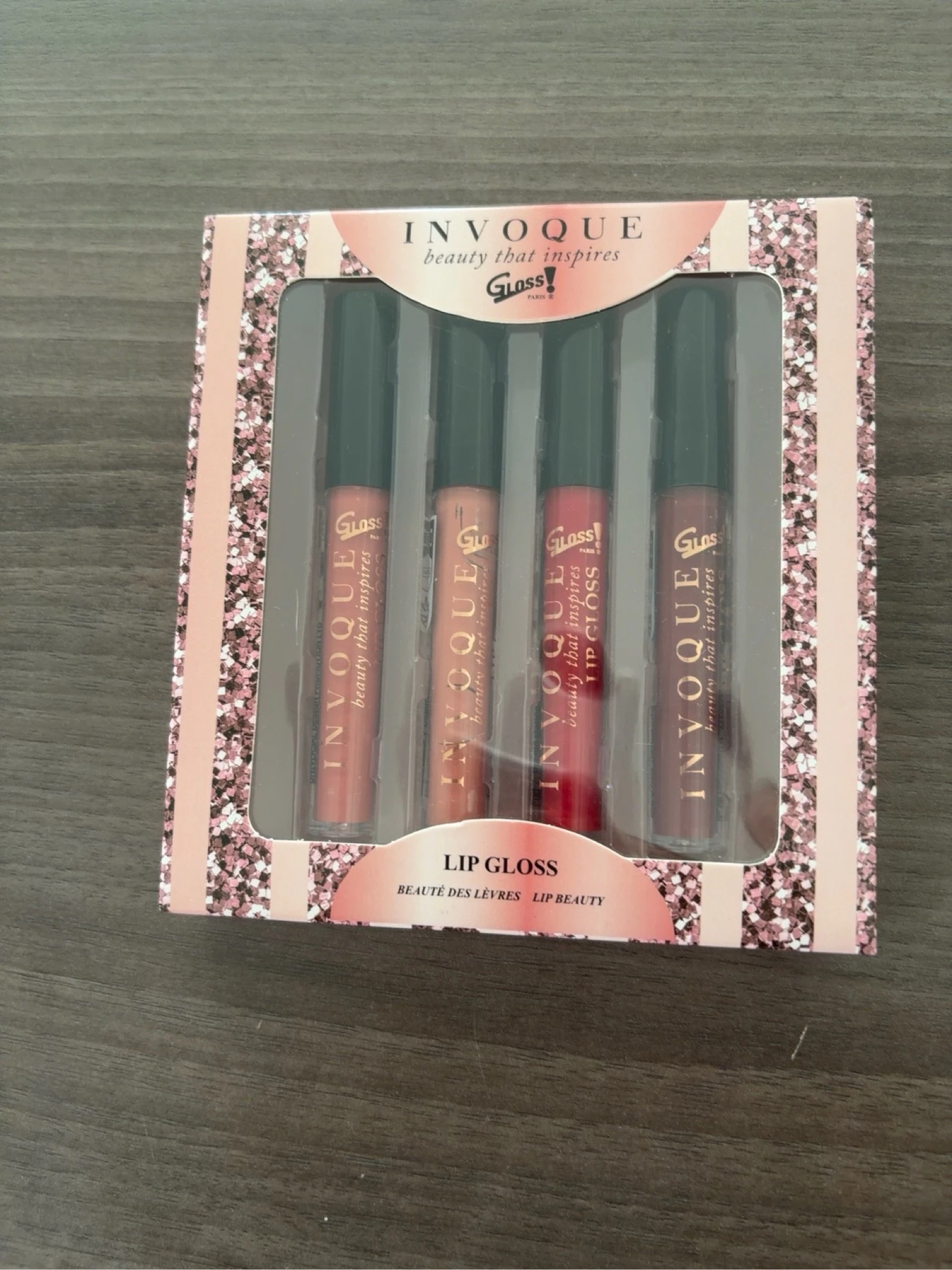 Coffret de 4 Gloss à Lèvres Invoque 